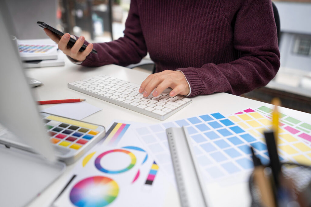 Professional print design services for UK businesses
