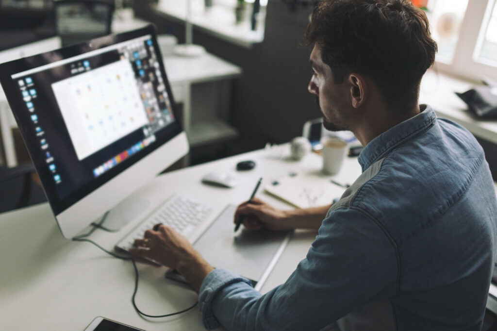 Professional website designer delivering custom business websites