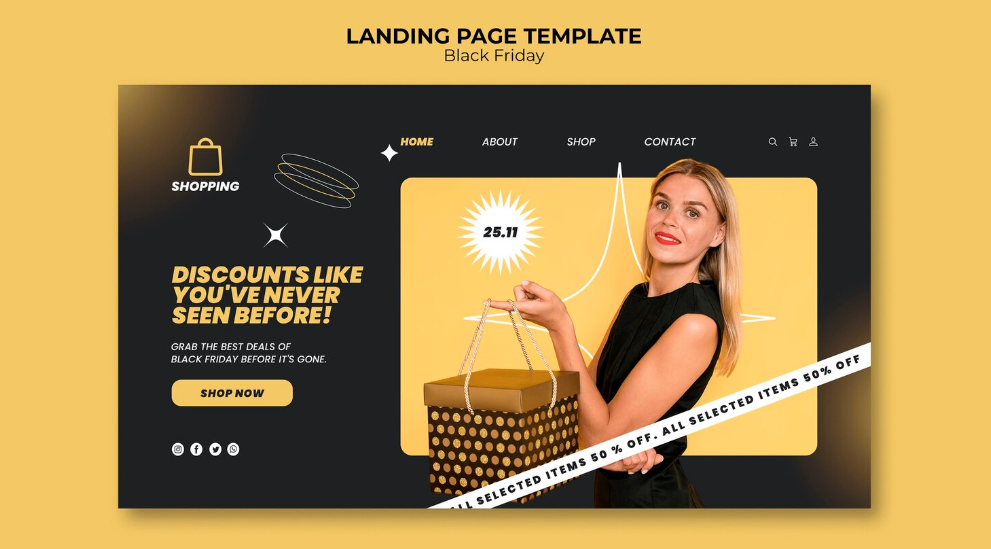 Ecommerce website design inspiration product grid example