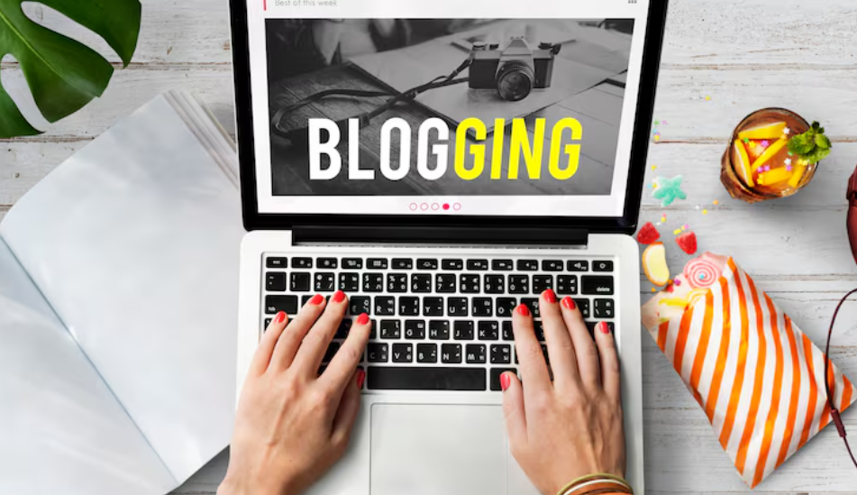 Blog website design templates responsive layout preview