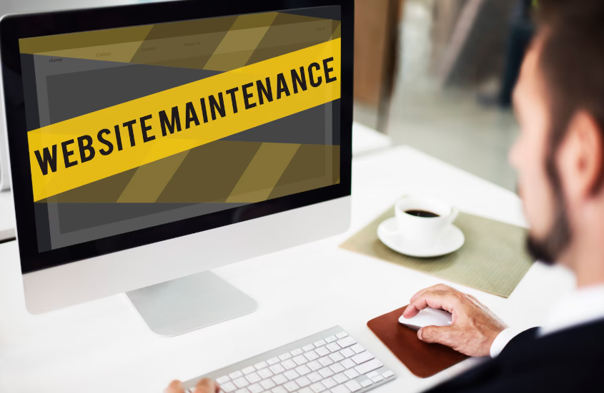 website maintenance company UK uptime monitoring dashboard